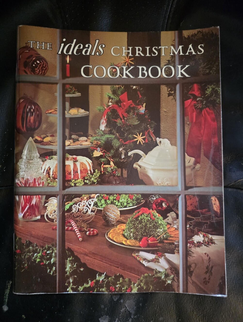 Vintage The Ideals Christmas Cookbook Holiday Book Idea Guide Softcover Book
